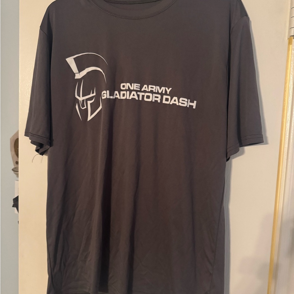 Port and Company Gladiator Dash Dark Gray T-Shirt